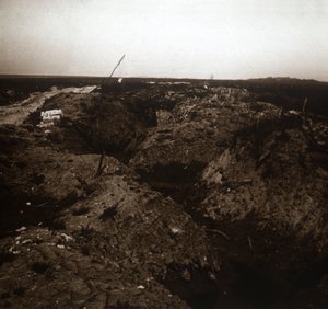 Battlefield, Craonne, Pohjois-Ranska, c1914-c1918 tekijältä Unbekannt