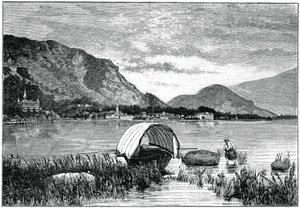 Baveno, Maggiore-järvellä, Pohjois-Italiassa, 1900 tekijältä Unbekannt