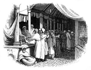 Bazaar Konstantinopolissa, c1888 tekijältä Unbekannt