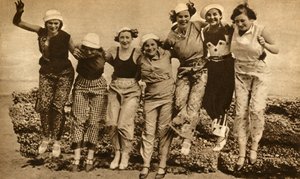 Rantapyjamat, 1930, 1933. tekijältä Unbekannt