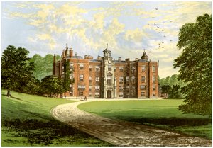 Beaudesert, Staffordshire, Angleseyn markiisin koti, vuodelta 1880 tekijältä Unbekannt