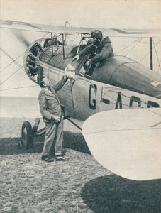 Ennen ensimmäistä lentoa Mount Everestin yli, 1933 c1937 tekijältä Unbekannt