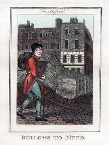 Palkeet Mendille, Smithfield, Lontoo, 1805 tekijältä Unbekannt