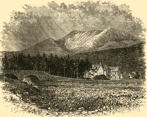 Ben Bay ja Kinlochewe Hotel, 1898. tekijältä Unbekannt