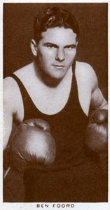 Ben Foord, eteläafrikkalainen nyrkkeilijä, 1938 tekijältä Unbekannt