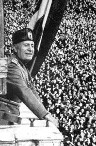 Benito Mussolini 1883-1945, Italian fasistinen diktaattori tekijältä Unbekannt