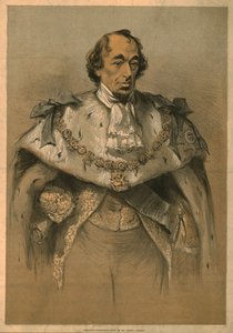 Benjamin Disraeli, 1870. tekijältä Unbekannt