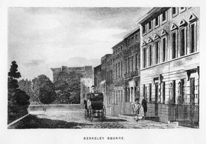 Berkeley Square, Lontoo, 1700-luku 1907 tekijältä Unbekannt