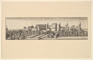 Berkshire, Windsorin linna, vuoden 1666 jälkeen. tekijältä Unbekannt