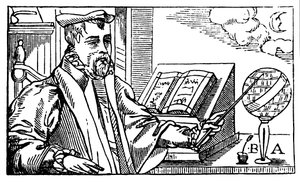 Bernard Abattia, 1500-luvun ranskalainen astrologi, 1572 tekijältä Unbekannt