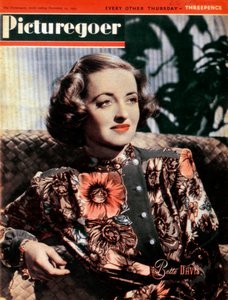 Bette Davis 1908-1989, yhdysvaltalainen näyttelijä, 1943 tekijältä Unbekannt