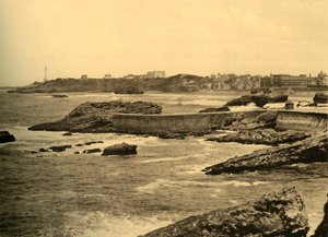 Biarritz - La Digue de la Cafetiere, 1930. tekijältä Unbekannt
