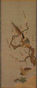 Linnut puussa, 1700-1800-luku. tekijältä Unbekannt