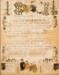 Syntymä- ja kastekirja, 1789. tekijältä Unbekannt
