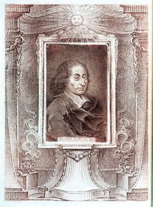 Blaise Pascal, ranskalainen matemaatikko, fyysikko ja filosofi, n. 1650 tekijältä Unbekannt