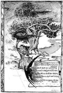 Puhalla, puhalla, sinä talvituuli, 1895 tekijältä Unbekannt