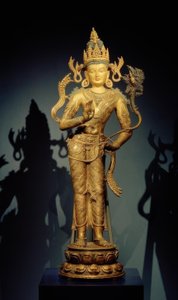 Bodhisattva Maitreya / veistos, 11. – 12. vuosisadalla tekijältä Unbekannt