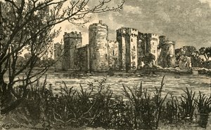 Bodiamin linna, 1898. tekijältä Unbekannt