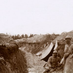 Bois de la Grille, Pohjois-Ranska, c1914-c1918 tekijältä Unbekannt