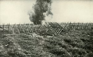 Saksan kaivannon pommittaminen, 1919. tekijältä Unbekannt