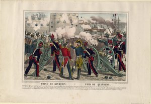 Kinburnin pommitus, 1855 tekijältä Unbekannt