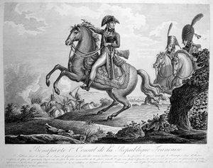Bonaparte, Ranskan tasavallan 1. konsuli, 1800-luku tekijältä Unbekannt