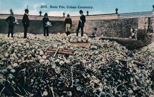 Bone Pile, Kuuban hautausmaa, 1910 tekijältä Unbekannt