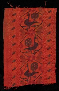 Border with Peacock Design, 1600-luku. tekijältä Unbekannt
