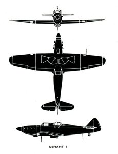 Boulton Paul Defiant I, 1941. tekijältä Unbekannt