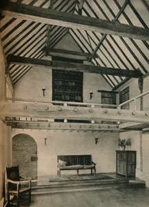 Boxhurst Farm, Kent: Tanssihuoneen loppu. Kunnostettu ja muunnettu Oliver Hill, vuodelta 1928 tekijältä Unbekannt