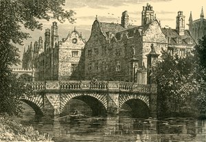 Bridge, St. Johns College, 1898. tekijältä Unbekannt