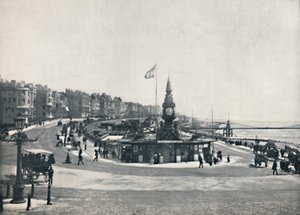 Brighton - Sisäänkäynti akvaarioon, jossa näkyy ketjulaituri, 1895 tekijältä Unbekannt