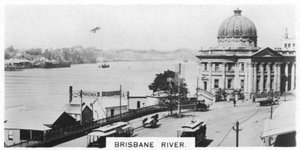 Brisbane River, Queensland, Australia, 1928 tekijältä Unbekannt