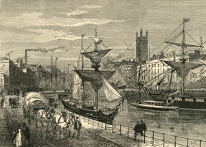 Bristol, St. Augustines Quaysta, 1898. tekijältä Unbekannt