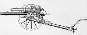 Brittiläinen 18-pounder-ase, 1915 tekijältä Unbekannt