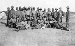 Britannian armeijan C-ryhmän osasto, Mesopotamia, ensimmäinen maailmansota, 1918 tekijältä Unbekannt