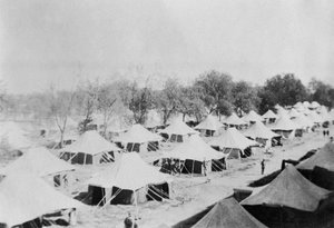 Britannian armeijan leiri, Howshera, 1917 tekijältä Unbekannt