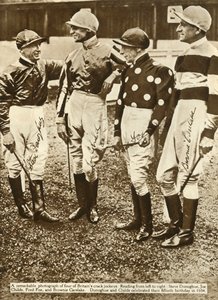 Brittiläiset jockeyt, 1934, 1935. tekijältä Unbekannt