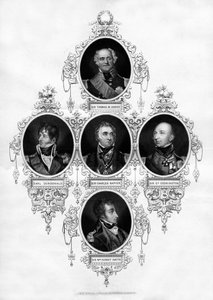 Britannian laivaston upseerit, 1837 tekijältä Unbekannt