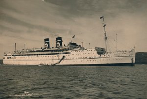 Brittiläinen matkustaja-alus SS Arandora Star of the Blue Star Line, 1936 tekijältä Unbekannt