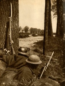 Brittijoukot etulinjassa, Ranska, ensimmäinen maailmansota, 1914-1918, 1933. tekijältä Unbekannt