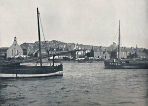 Broughty Ferry - Näkymä joelta, 1895 tekijältä Unbekannt