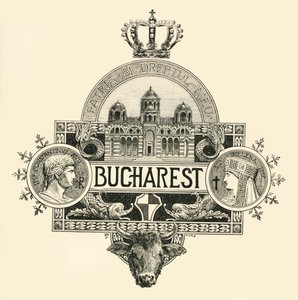 Bukarest, 1800-luvun loppu - 1900-luvun alku. tekijältä Unbekannt