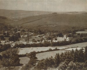 Buckfast Abbey ja Dartmoor, 1800-luvun loppu - 1900-luvun alku tekijältä Unbekannt