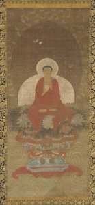 Buddha istui Kusa Grass -matolla, 1600-luku. tekijältä Unbekannt