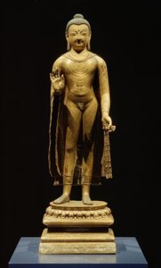 Buddha Sakyamuni / veistos, 7. vuosisata tekijältä Unbekannt