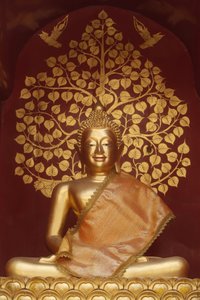 Buddha-patsas Wat Phan Onissa, Chiang Maissa. Thaimaa tekijältä Unbekannt