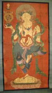 Buddhalainen avustaja, mahdollisesti dakini, 1700-luvun lopulla. tekijältä Unbekannt