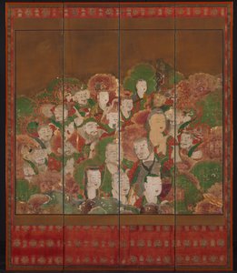 Buddhalaiset jumalat, 1700-1800-luvut. tekijältä Unbekannt