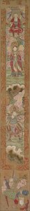 Buddhalainen paneeli, 1300-luku. tekijältä Unbekannt